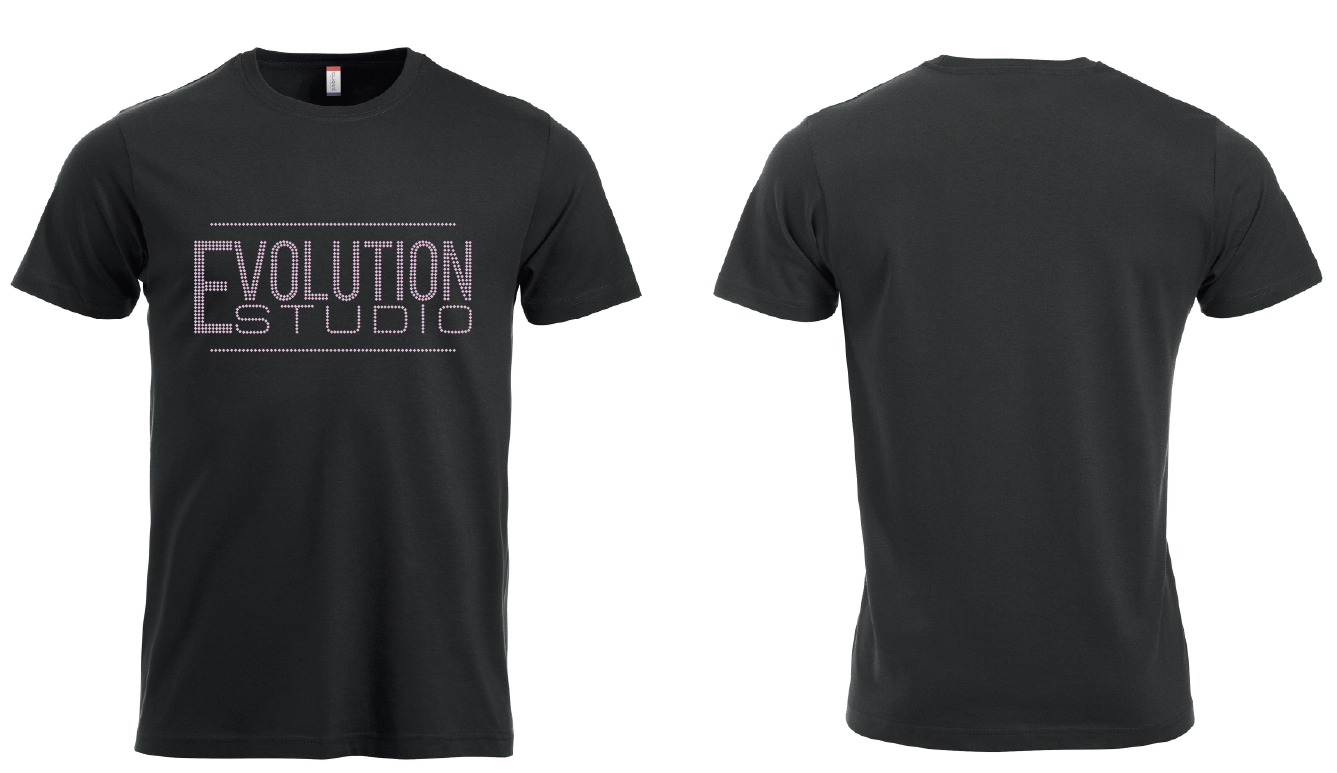 T-skjorte Evolution Studio Rhinestones