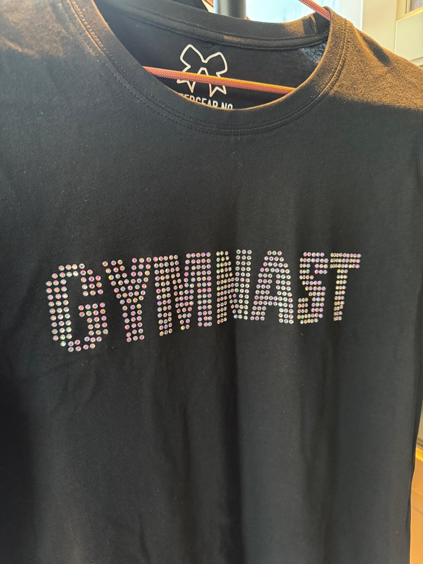 T-skjorte "gymnast" rhinestones