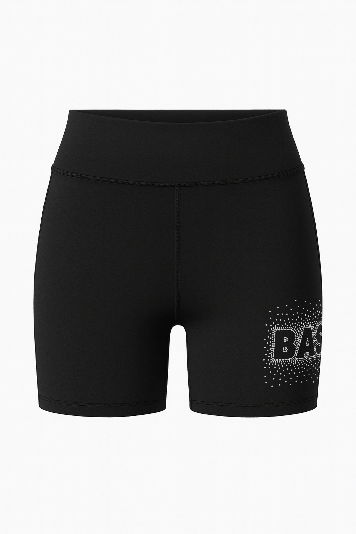 Treningsshorts med rhinestones