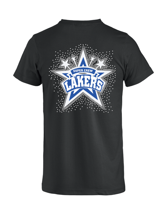 Klubb t-skjorte med glitterprint SCL