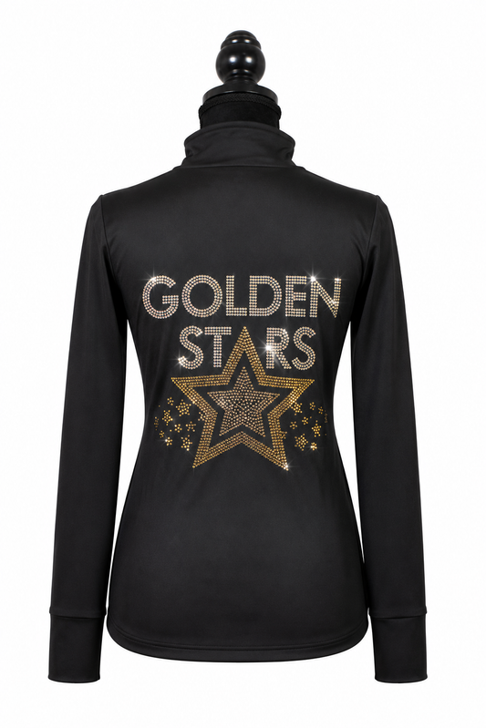 Treningsjakke smal passform FDJ 6 Golden Stars
