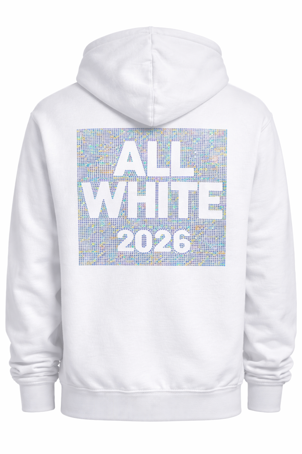 Hoodie zip – All White Edition 2026