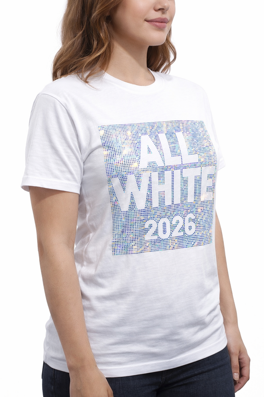 T-skjorte – All White Edition 2026