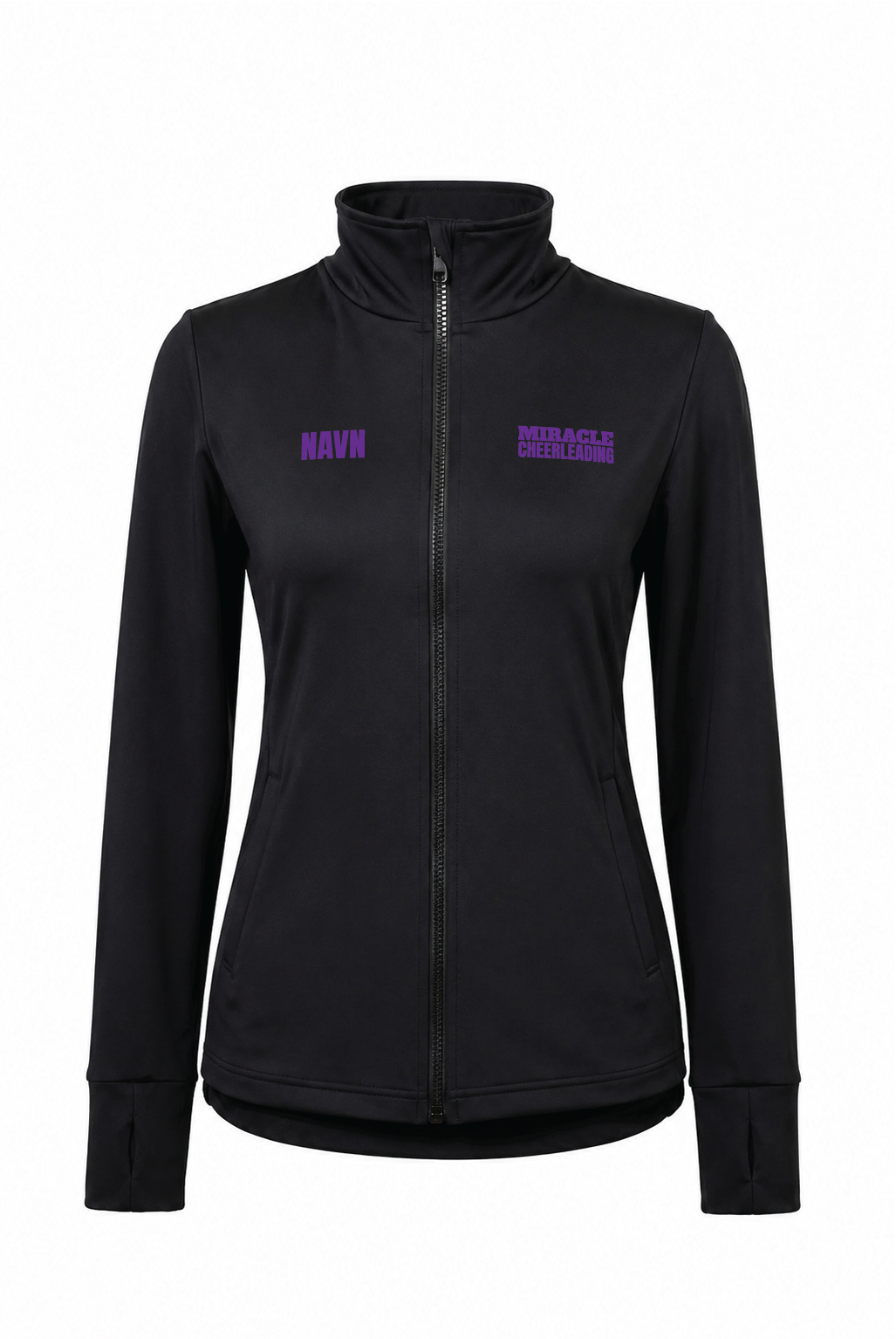 Treningsjakke smal passform Miracle Cheerleading