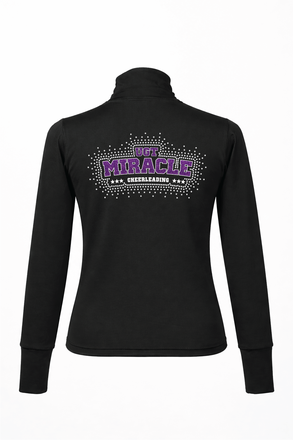 Treningsjakke smal passform Miracle Cheerleading