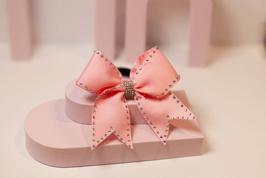 Sløyfe "Mini Pink Bling"