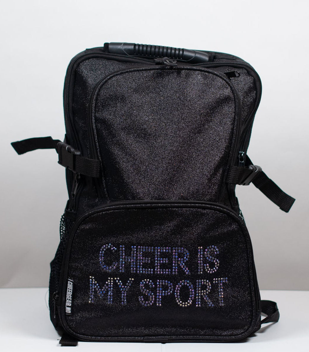 Glittersekk "cheer is my sport"