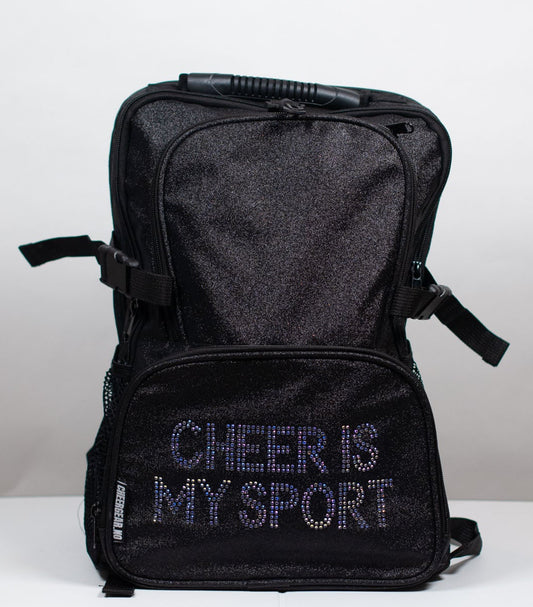 Glittersekk "cheer is my sport"