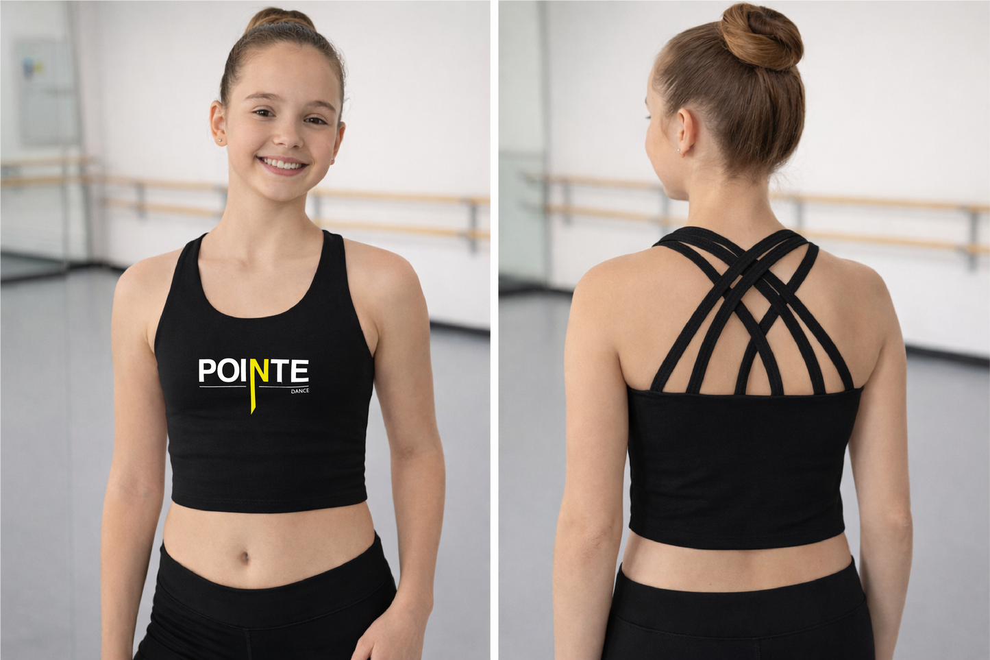 Crop-topp Pointe Dance