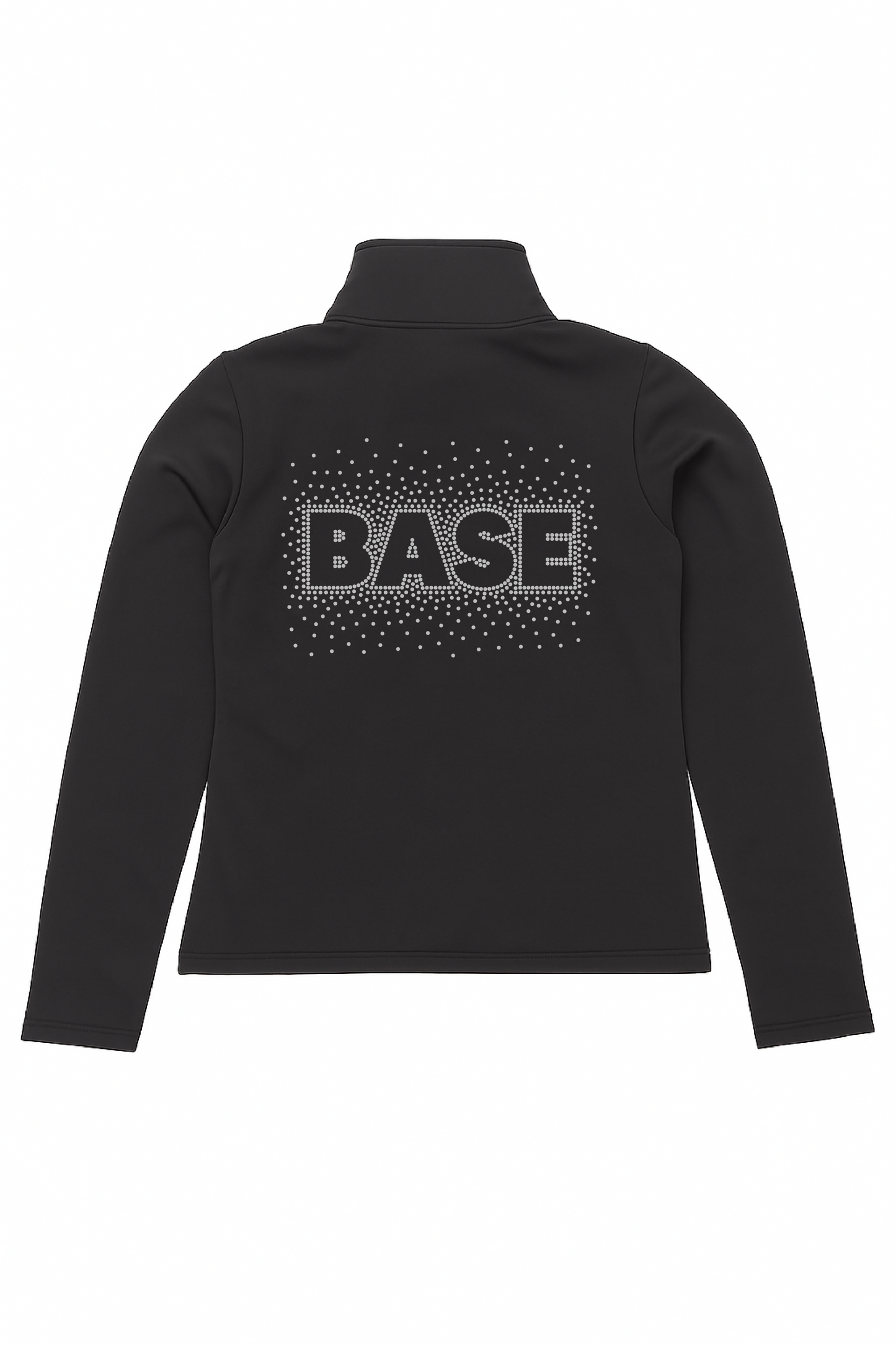 Treningsjakke smal passform med rhinestones