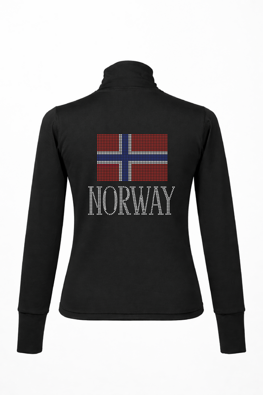 Treningsjakke smal passform Norway